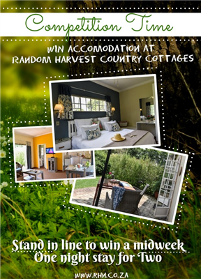 Win a stay at our Accommodation in Muldersdrift this Easter
