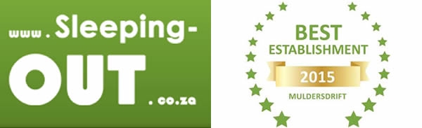 Best Bed & Breakfast in Muldersdrift Award 2015